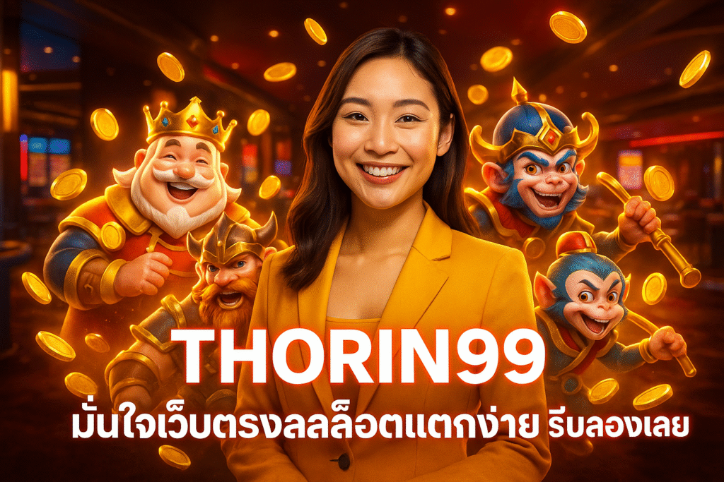THORIN99 มั่นใจเว็บตรงสล็อตแตกง่าย รีบลองเลย