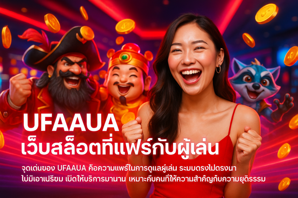 UFAAUA เว็บสล็อตที่แฟร์กับผู้เล่น