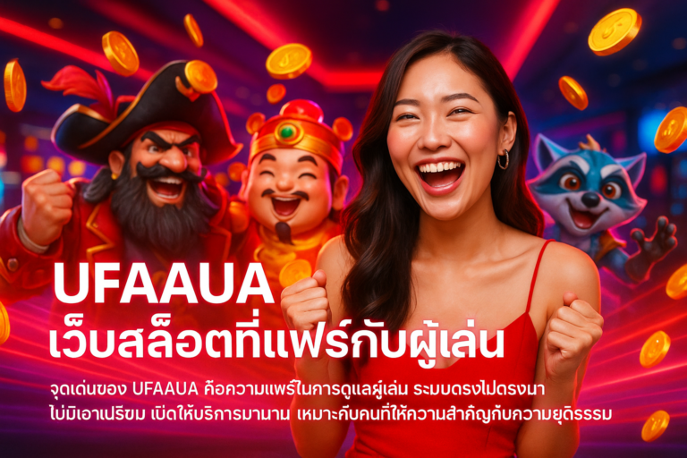 UFAAUA เว็บสล็อตที่แฟร์กับผู้เล่น